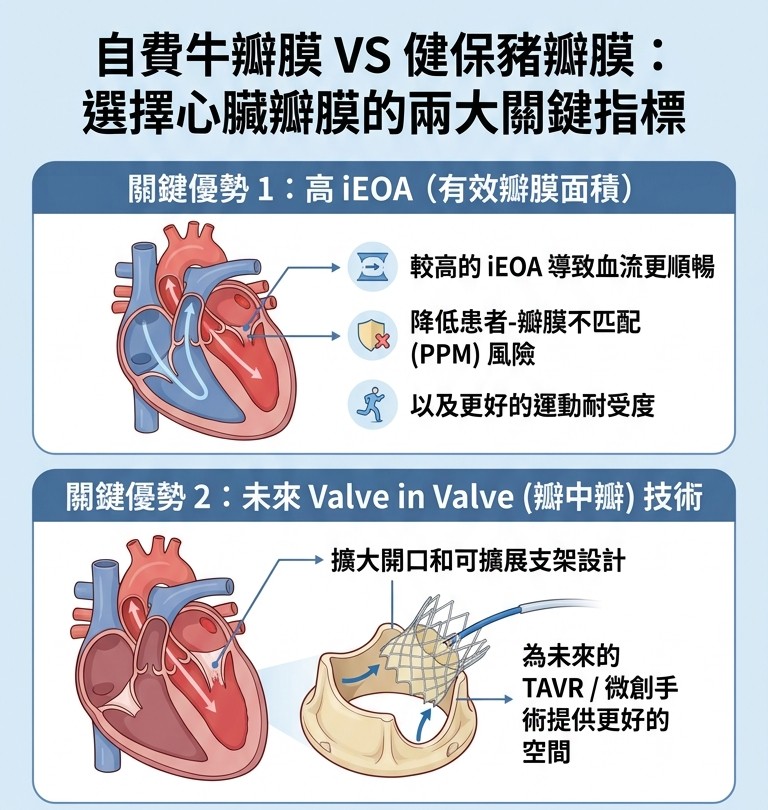 豬瓣膜 牛瓣膜 自費 健保